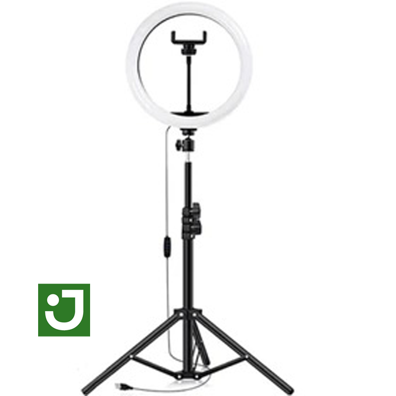 رینگ لایت 14 اینچ مدل LJJ-36  همراه با سه پایه دومتری